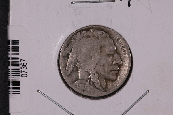 1915-D Buffalo Nickel, Average Circulated Coin.  Store #07367