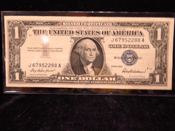 1957 $1 Silver Certificate, Common Series. Affordable Priced. Store #12408