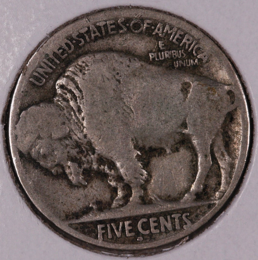 1917-S Buffalo Nickel, Average Circulated Coin. Store #NL775
