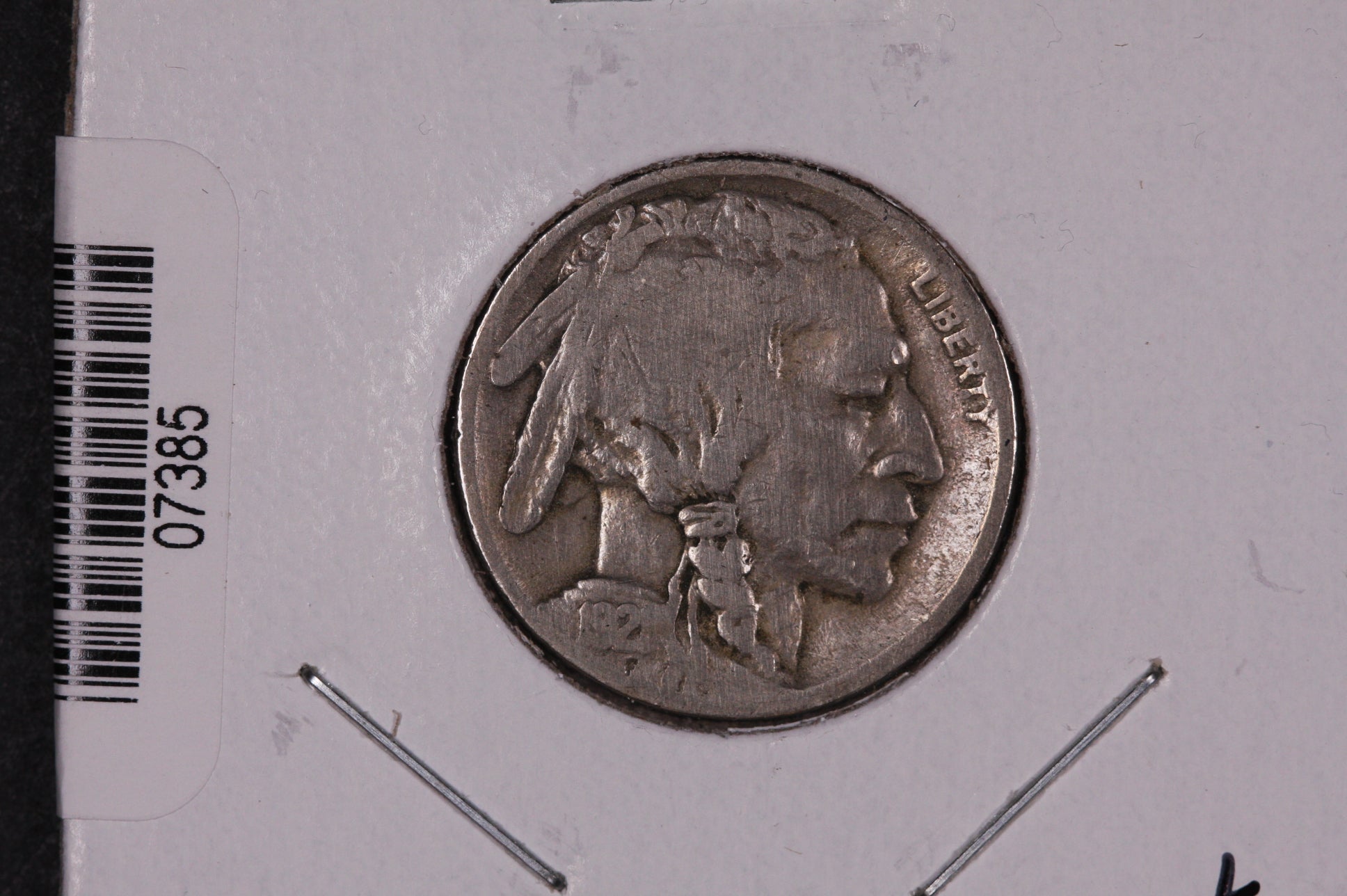 1921 Buffalo Nickel, Average Circulated Coin. Store #07385