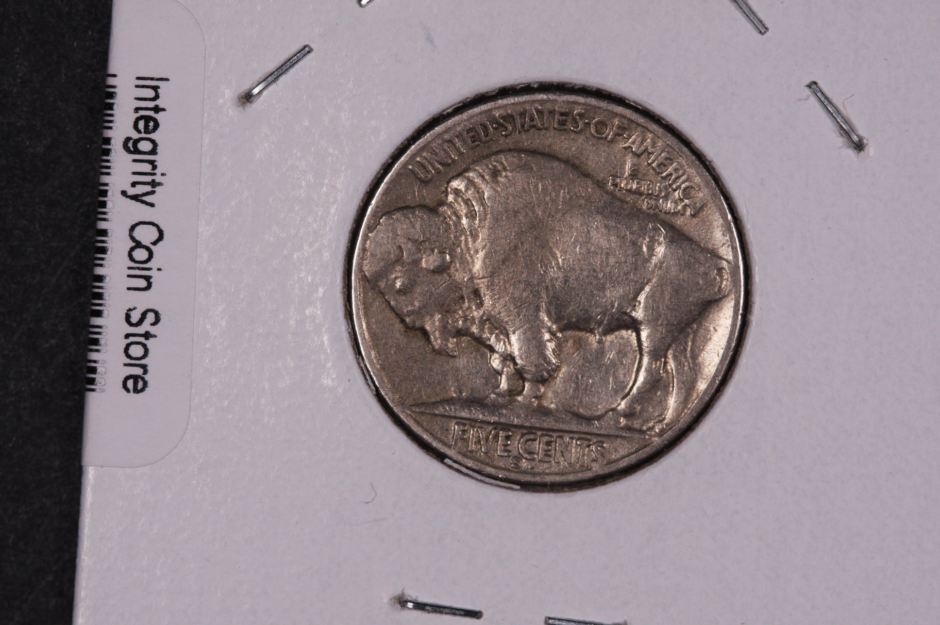 1935-S Buffalo Nickel, Average Circulated Coin. Store #07442