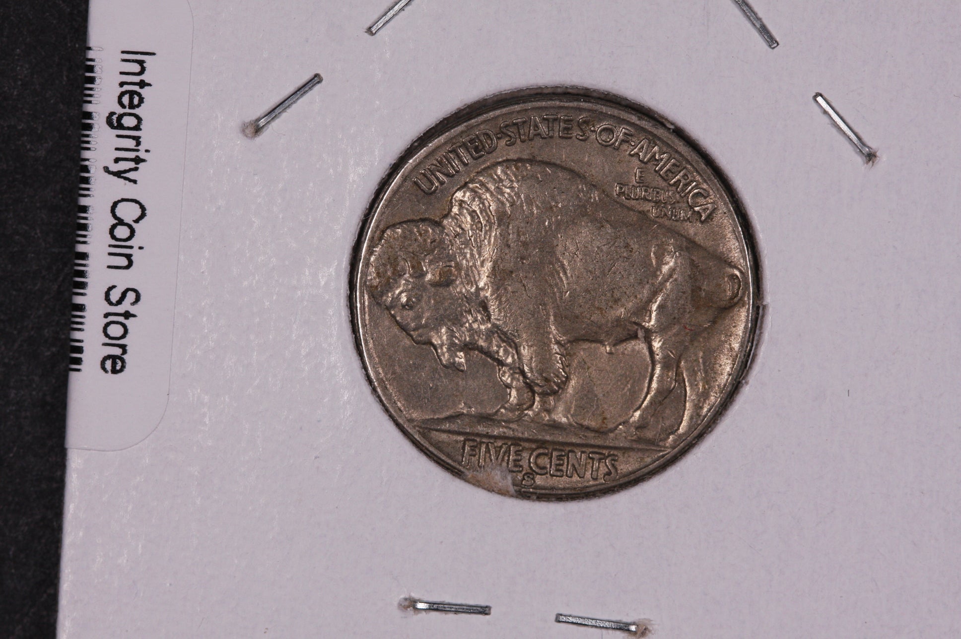 1935-S Buffalo Nickel, Average Circulated Coin. Store #07445
