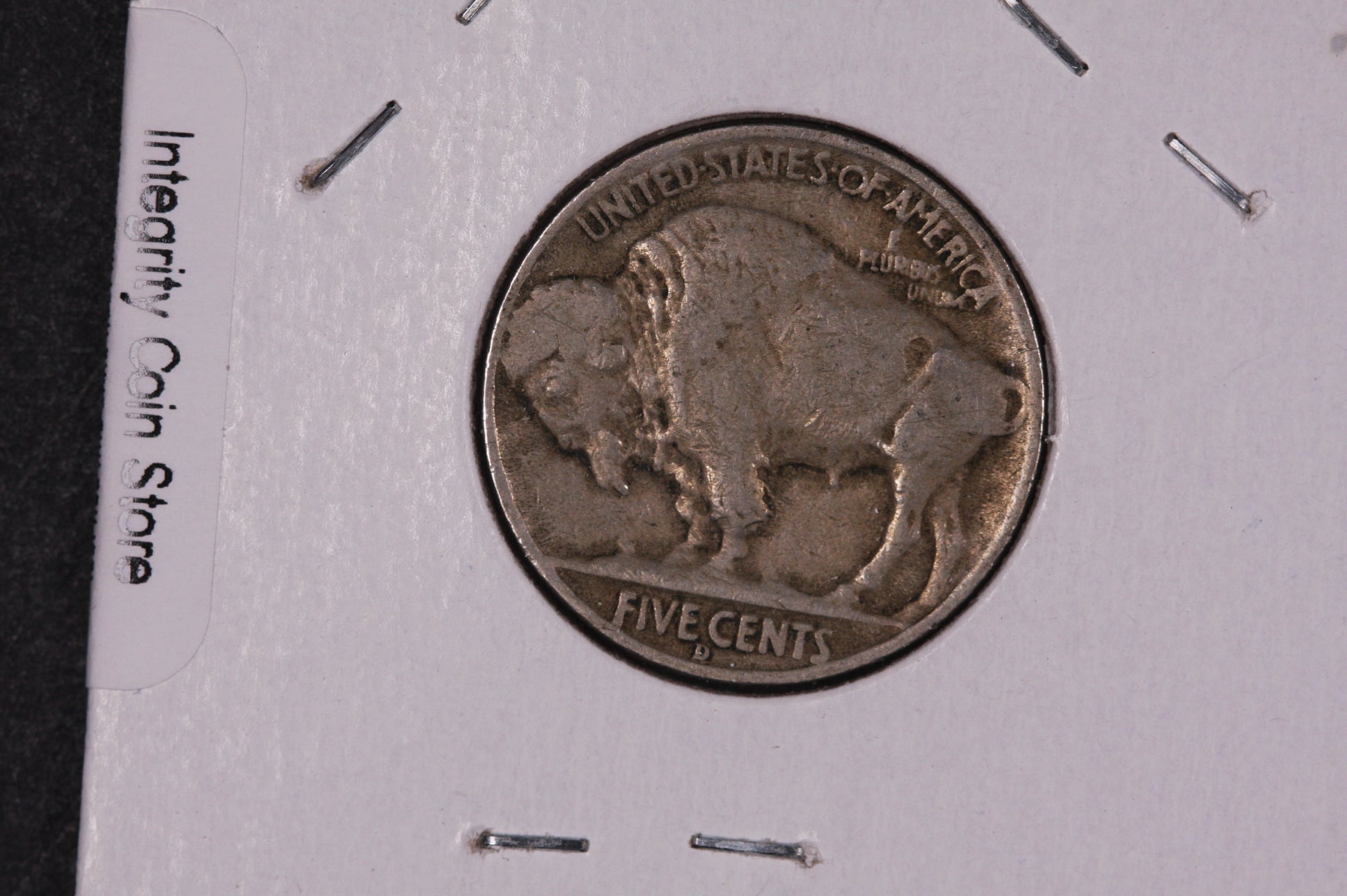 1936-D Buffalo Nickel, Average Circulated Coin. Store #07460