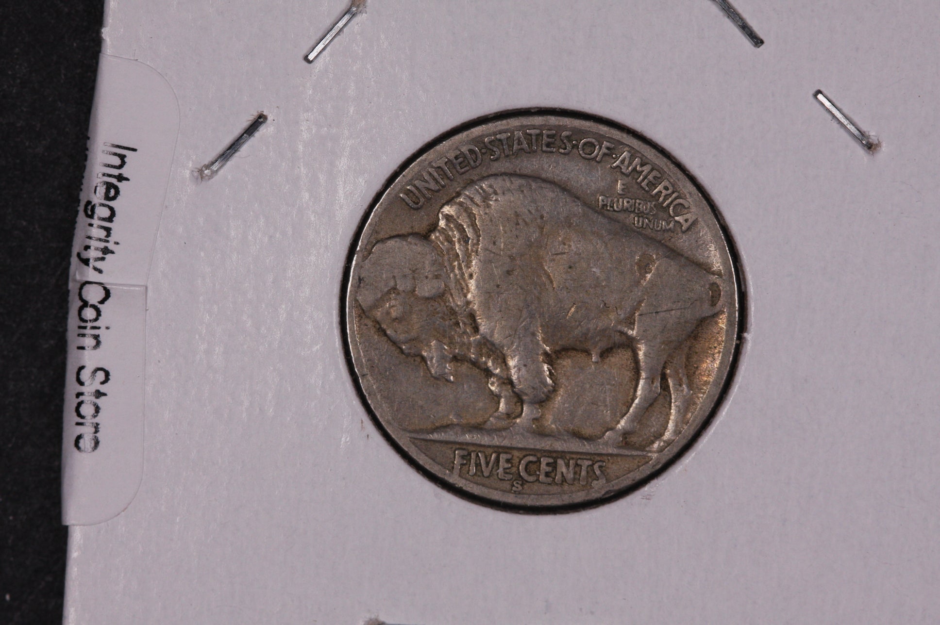 1936-S Buffalo Nickel, Average Circulated Coin. Store #07464