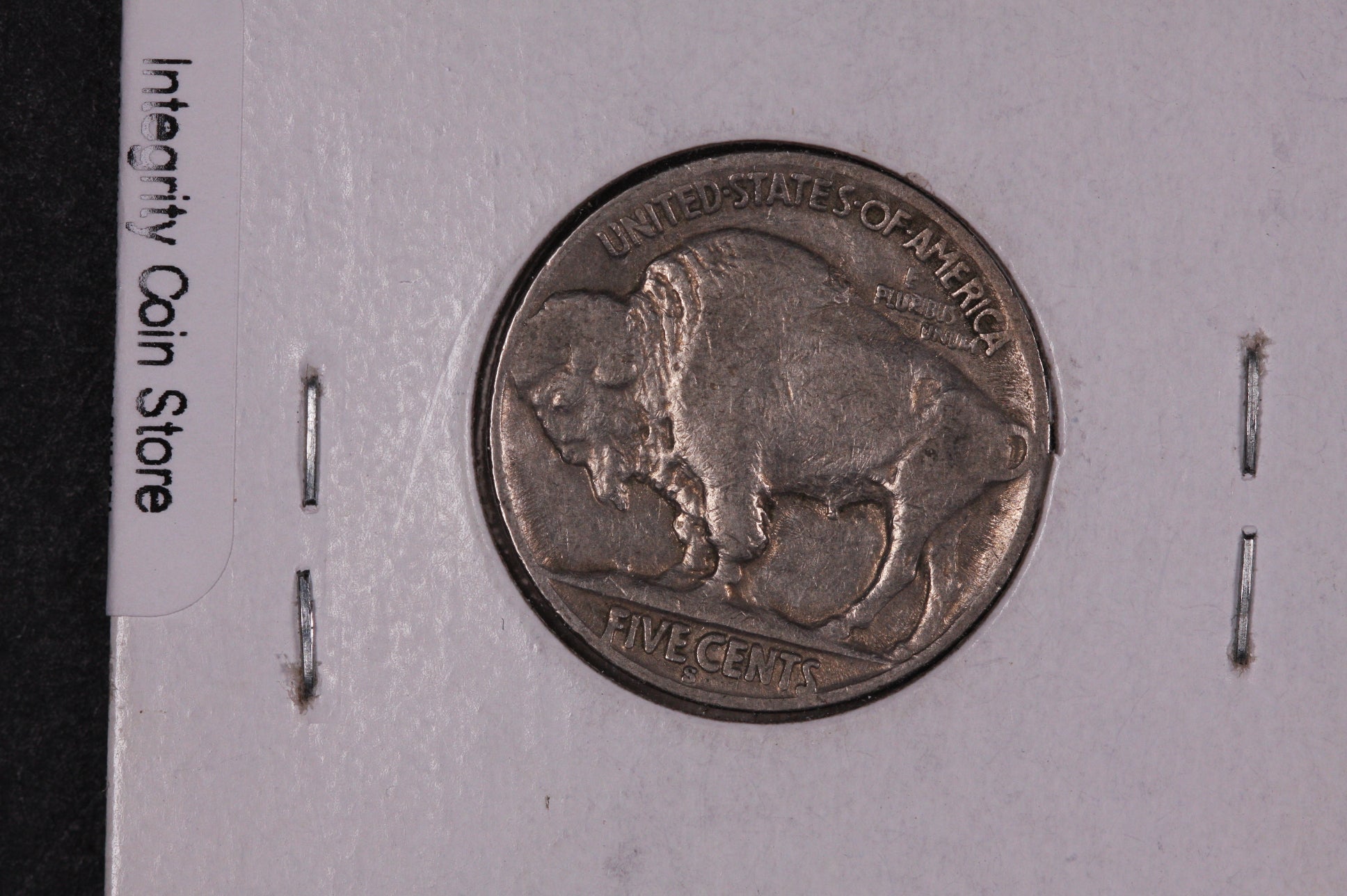 1936-S Buffalo Nickel, Average Circulated Coin. Store #07466