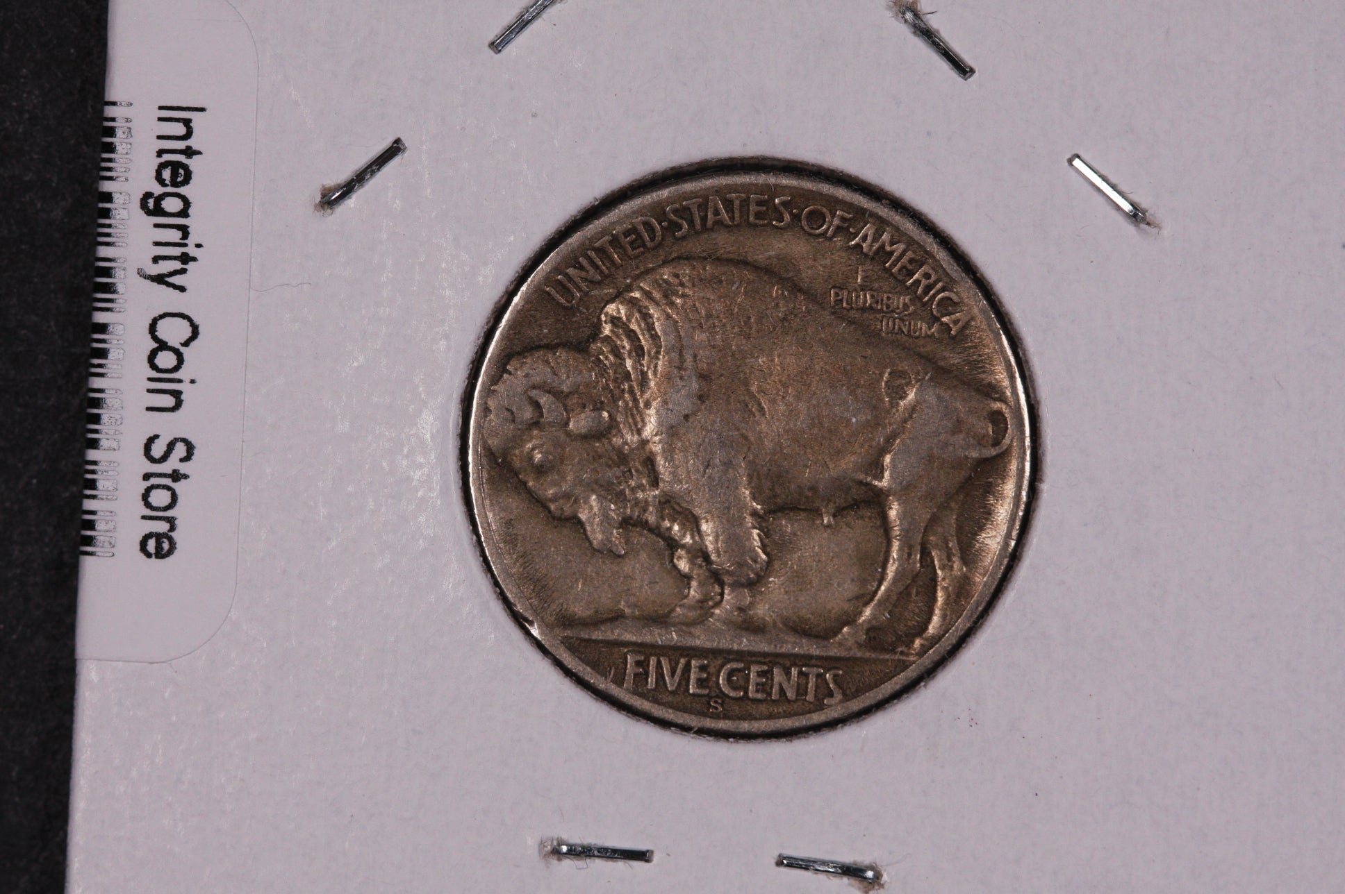 1936-S Buffalo Nickel, Average Circulated Coin. Store #07472