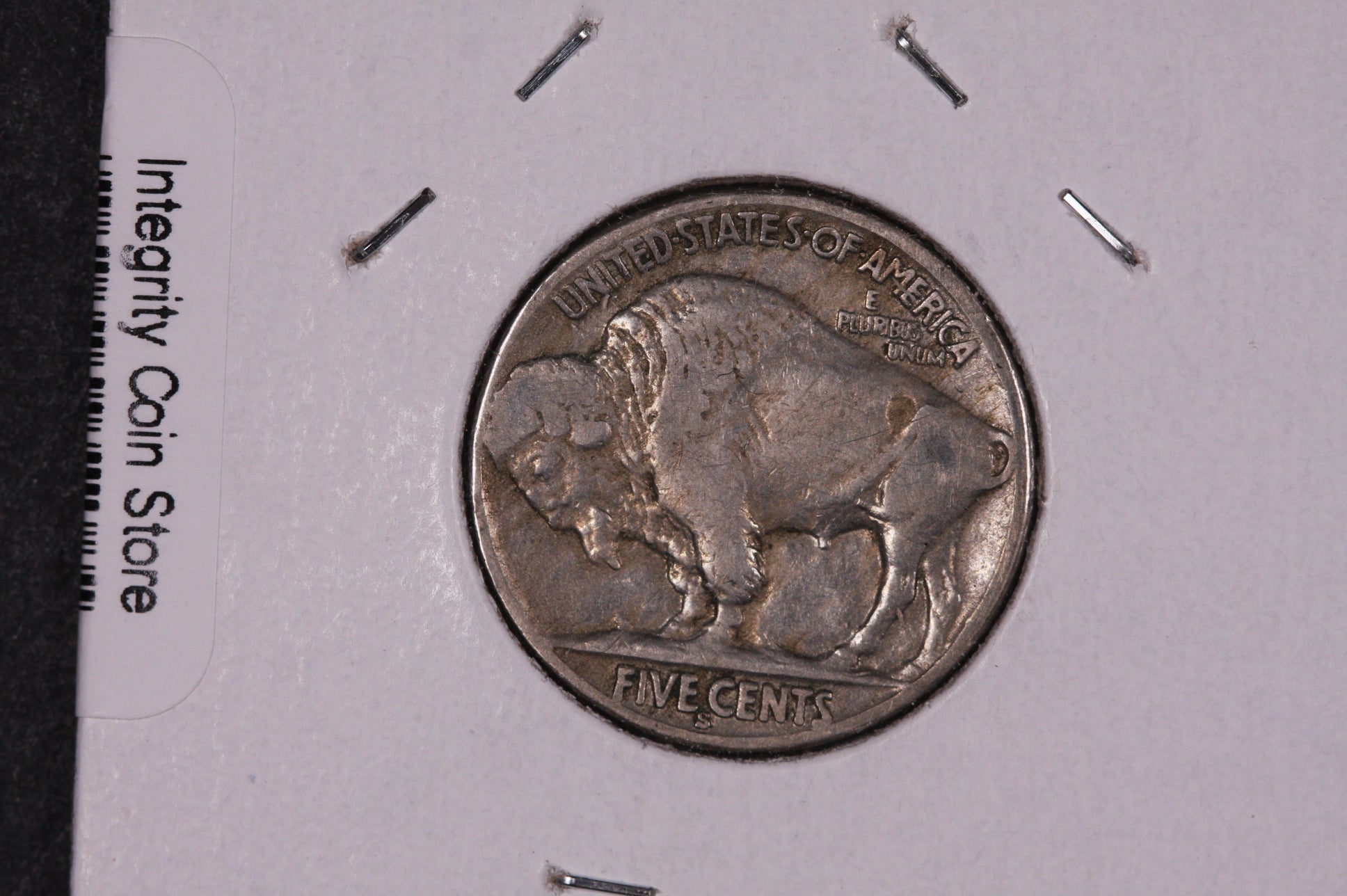 1936-S Buffalo Nickel, Average Circulated Coin. Store #07473
