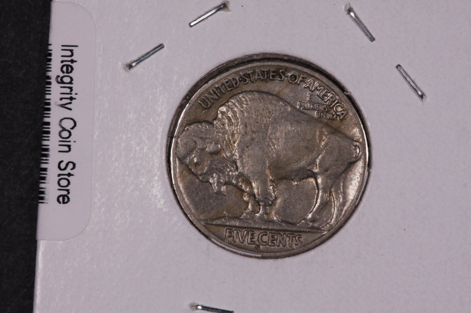 1936-S Buffalo Nickel, Average Circulated Coin. Store #07474