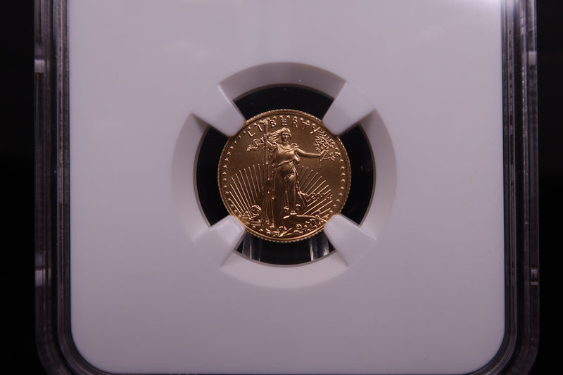 2014 $5 Gold American Eagle. NGC Certified MS69