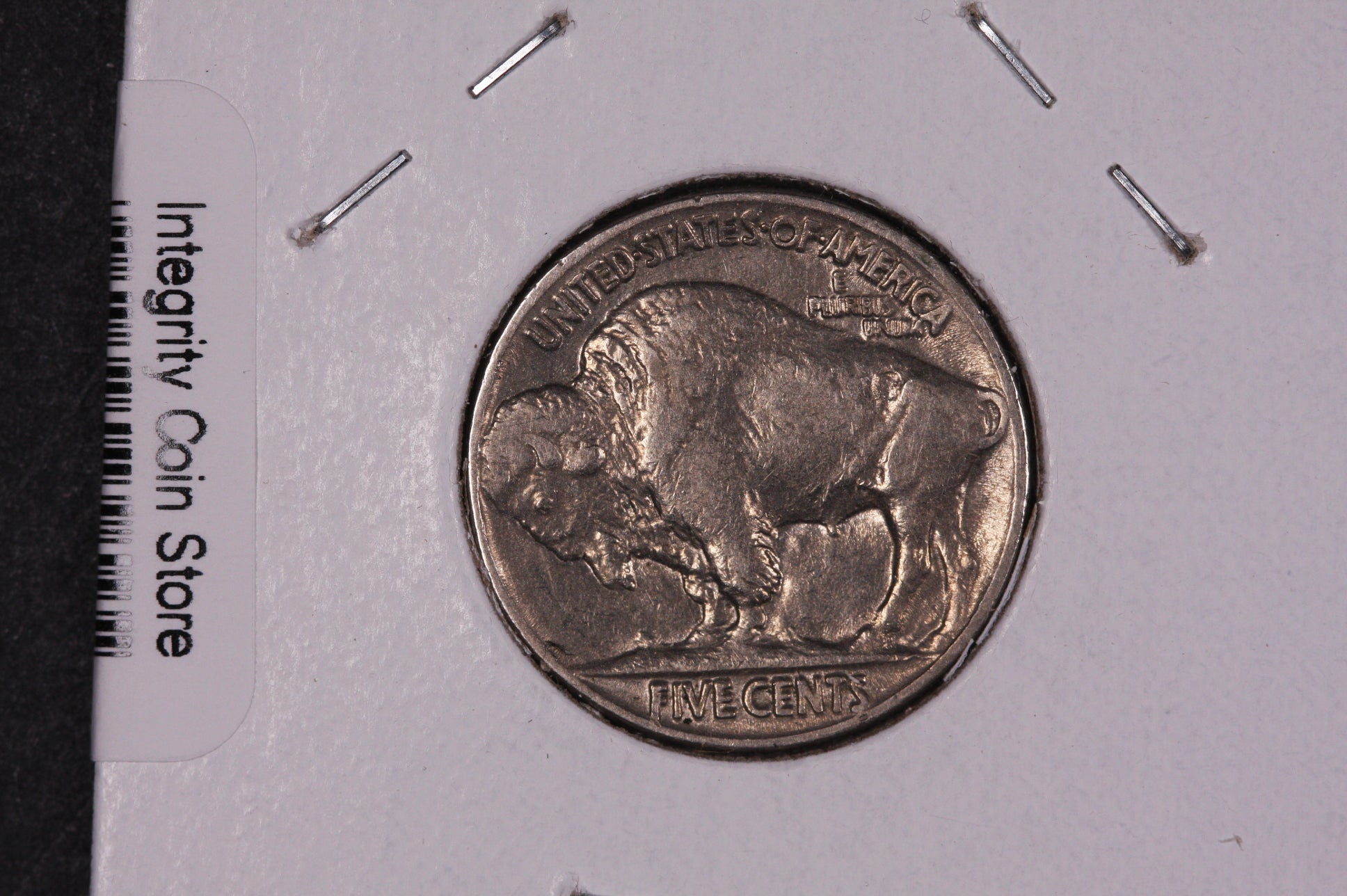 1937 Buffalo Nickel, Average Circulated Coin. Store #07484