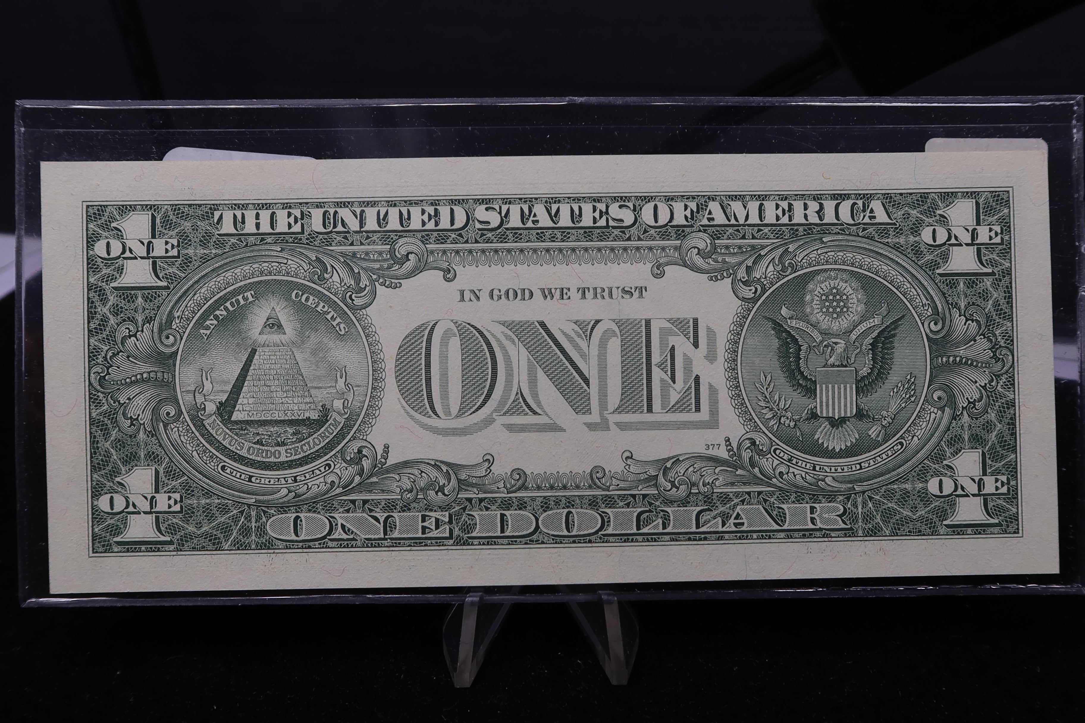 1995 $1., F.R.N., "AE" Radar Note, Crisp UN-Circulated. Store #04704