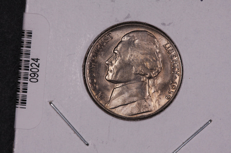 1939-D Jefferson Nickel, Un-Circulated Coin.  Store Sale