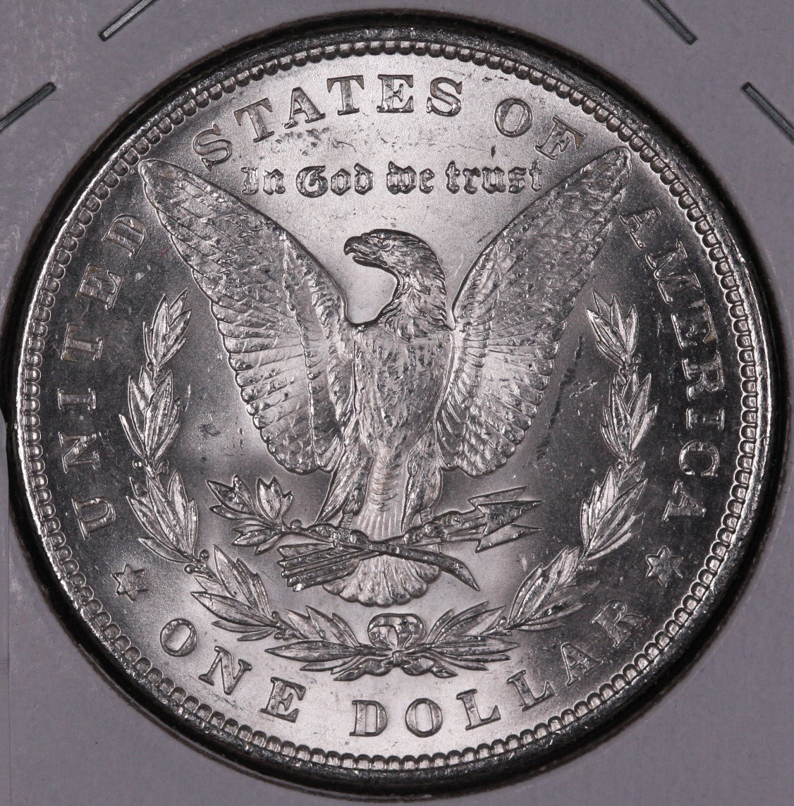 1896 Morgan Silver Dollar, Mint State and Uncirculated Coin, Store #DR0511