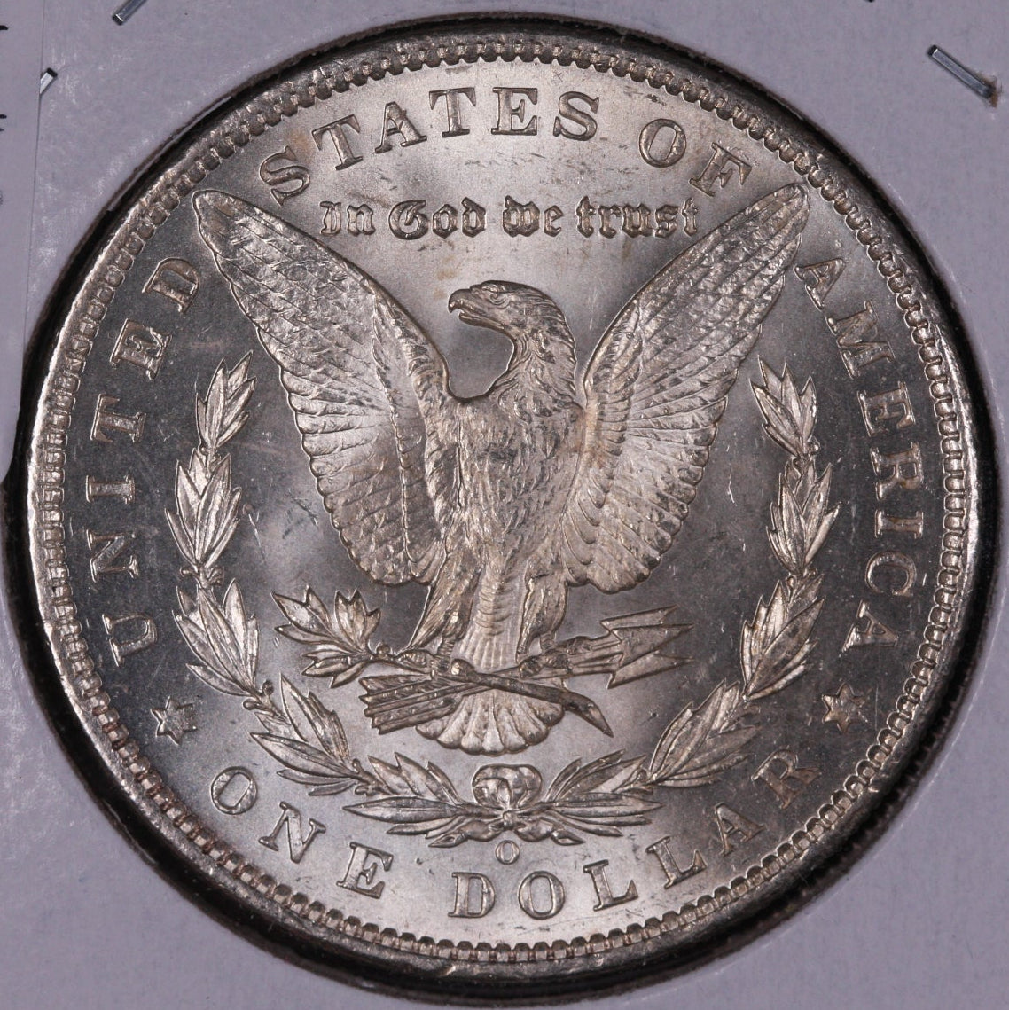 1898-O Morgan Silver Dollar, Mint State - Uncirculated Coin, Store #DR0518.