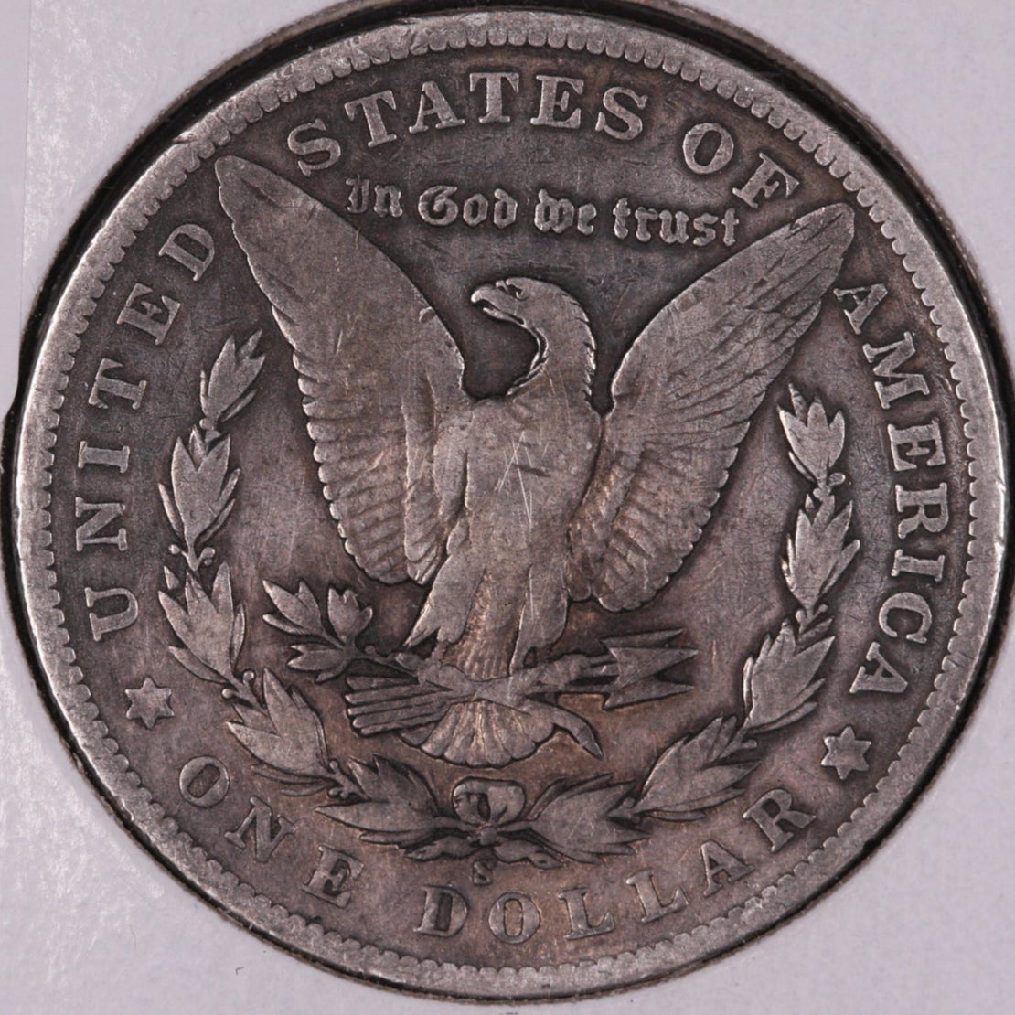 1903-S Morgan Silver Dollar, Very Good+ Circulated Coin, Store #DR0112