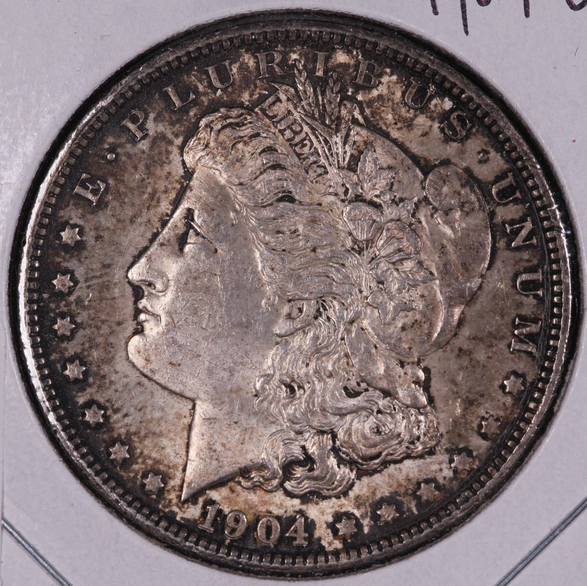 1904-O Morgan Silver Dollar, Mint State Uncirculated Coin, Store #DR0551