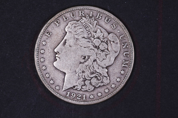 1921-S Morgan Silver Dollar, Affordable Collectible Coin, Store #09335