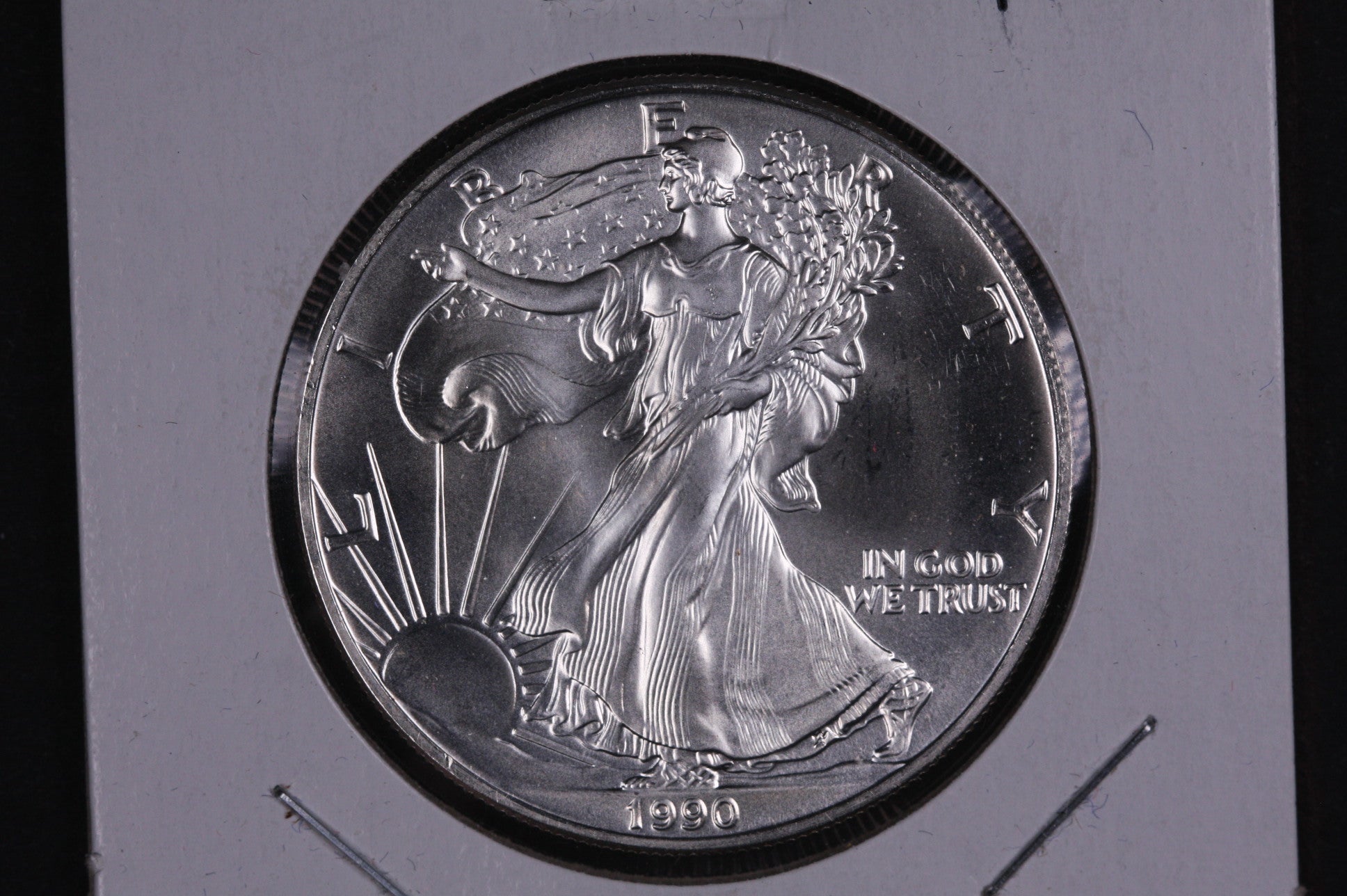 1990 American Silver Eagle, Fresh Inventory.