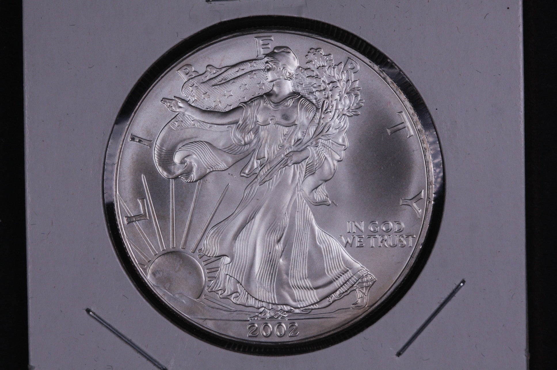 2002 American Silver Eagle. Fresh Inventory
