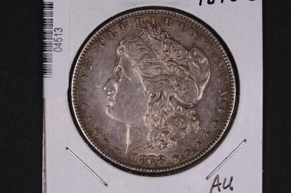 1878-S Morgan Silver Dollar, Nice Eye Appealing, Circulated Coin. #04513