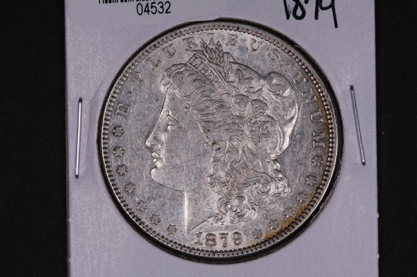 1879  Morgan Silver Dollar, Extra Fine, Circulated Condition, #04532