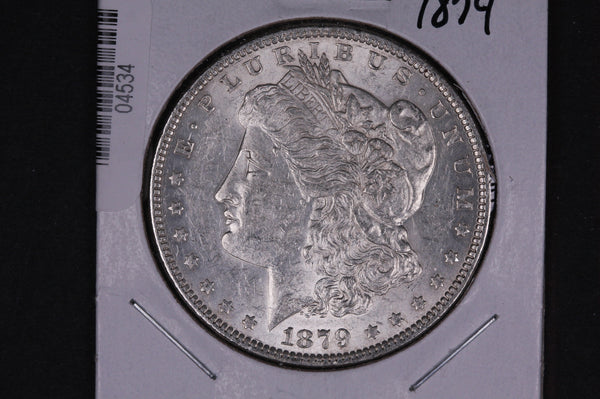 1879  Morgan Silver Dollar, UN-Circulated, Condition, Store #04534