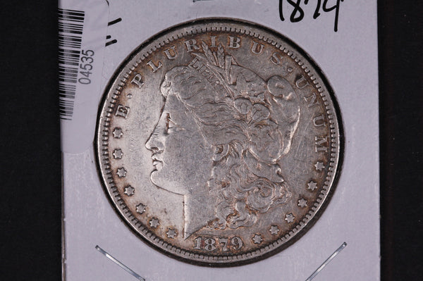 1879  Morgan Silver Dollar, Very Fine Plus Circulated, Condition, Store #04535