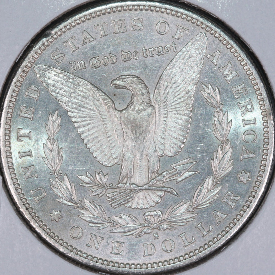 1879-S Morgan Dollar, Mint State Uncirculated Coin, Store #DR0152