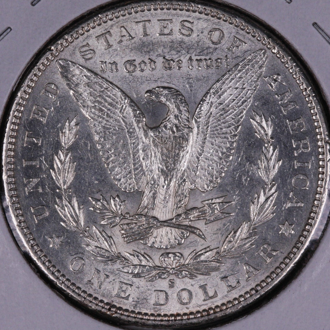 1879-S Morgan Dollar, Mint State Uncirculated Coin, Store #DR0146