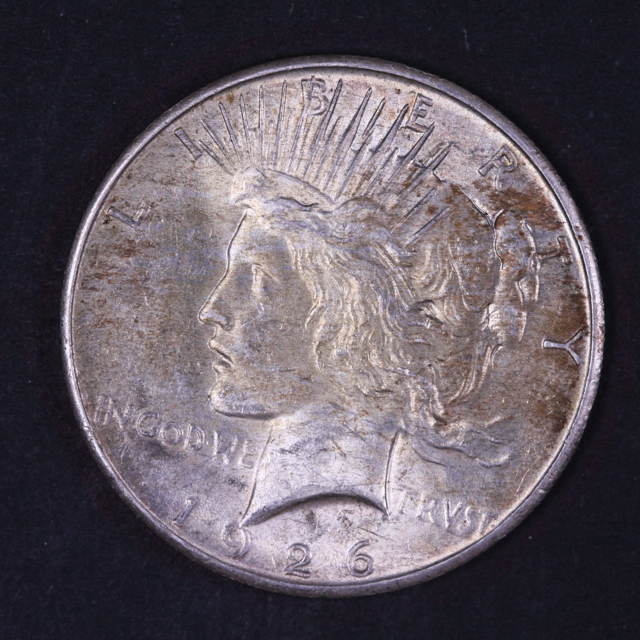 1926 Peace Silver Dollar, Mint State, Uncirculated, Store #09442