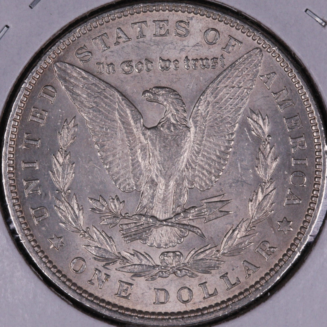1880 Morgan Silver Dollar, Mint State Uncirculated Coin, Store #DR0156