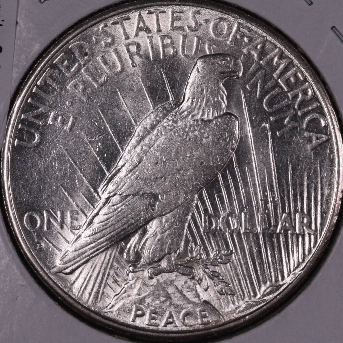 1926-S Peace Dollar, About Uncirculated Coin, Store #09455