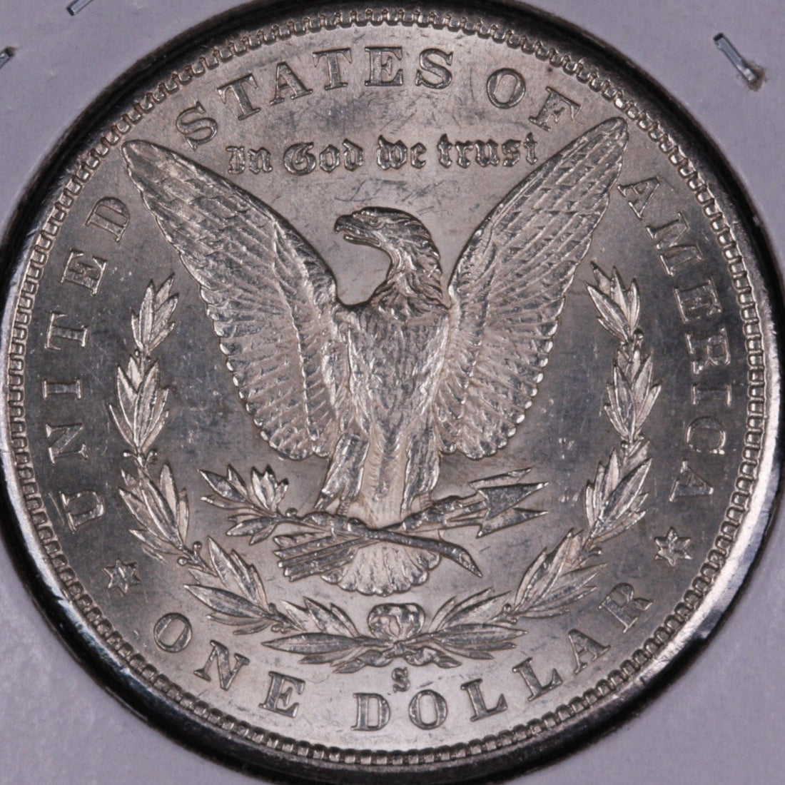 1880-S Morgan Dollar, Mint State Uncirculated Coin, Store #DR0164