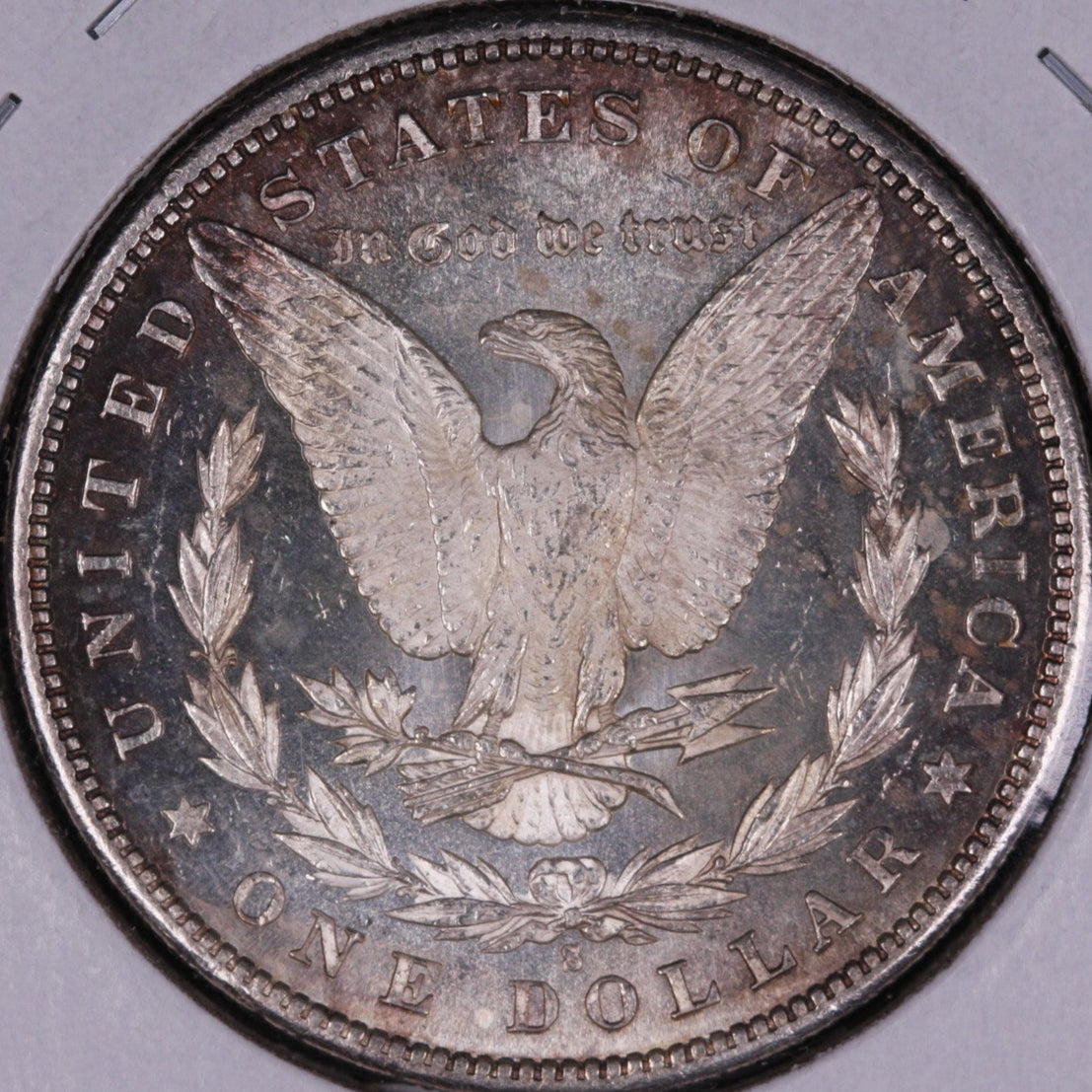 1880-S Morgan Dollar, Mint State Uncirculated Coin, Store #DR0167