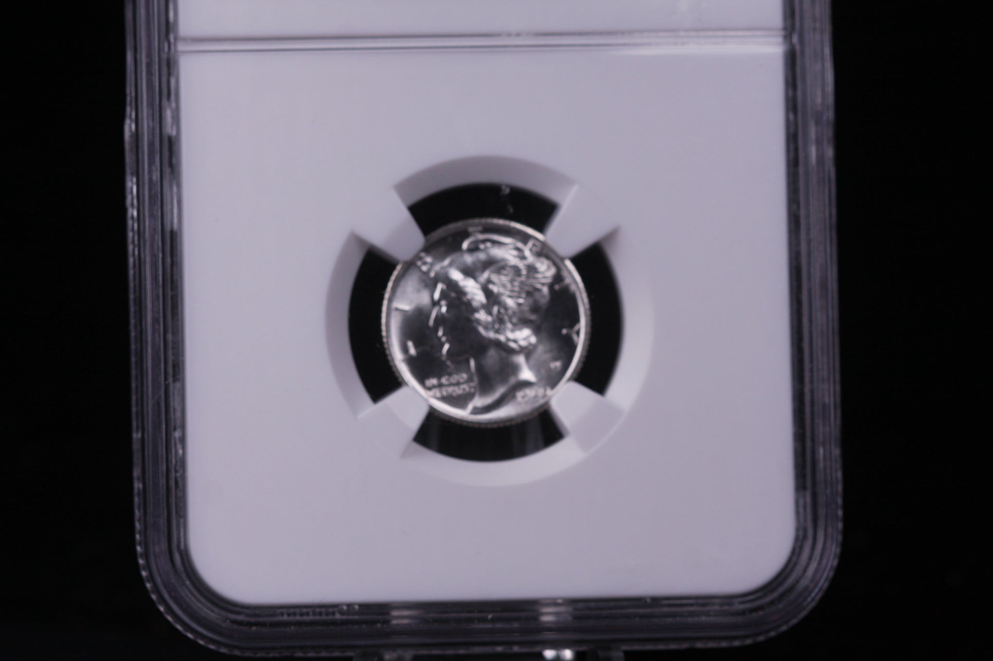1940-S Mercury Dime, Blast White Eye Appeal, Nice NGC MS-65 FB #0987