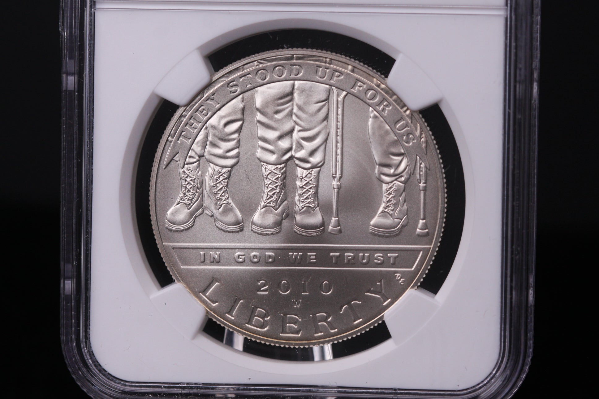 2010-W $1 Disabled Veterans Commemorative, NGC MS-70, Store #GMC142