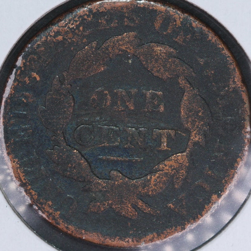 1831 Coronet Head Large Cent, Good Circulated Coin, Store #09541