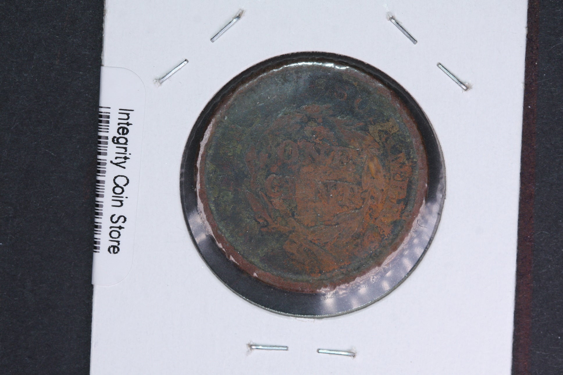 1853 Liberty Head Large Cent. Affordable Collectible Coin. Store # 09598