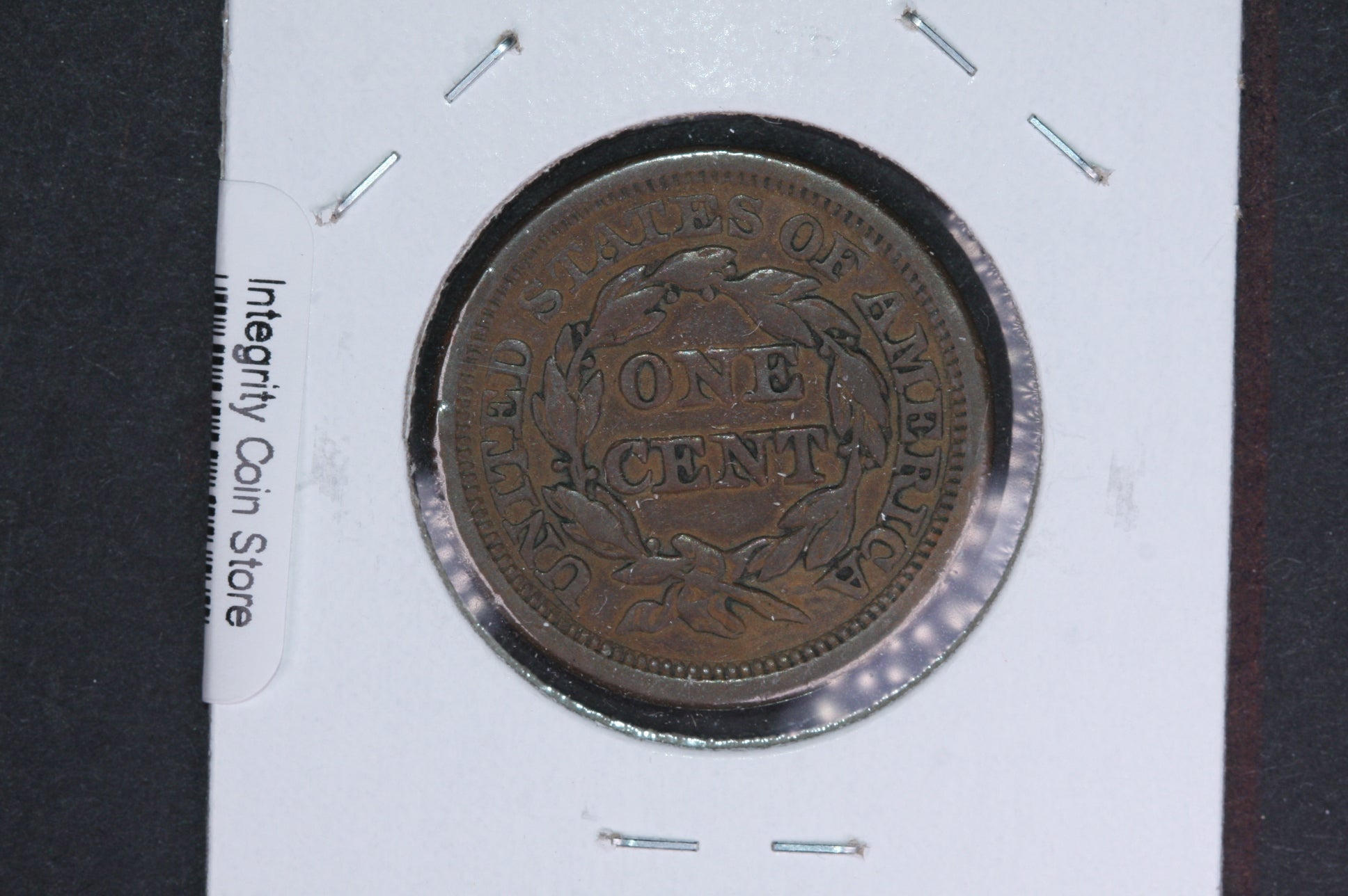 1853 Liberty Head Large Cent. Affordable Collectible Coin. Store # 09601