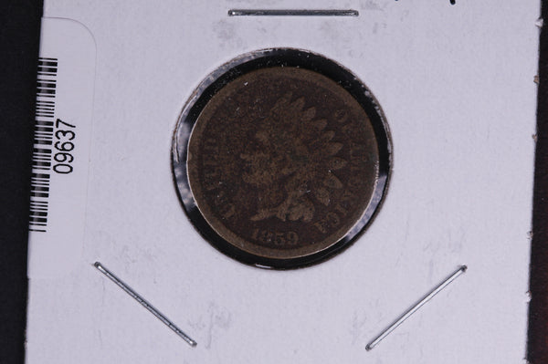 1859 Indian Head Small Cent.  Affordable Collectible Coin. Store # 09637