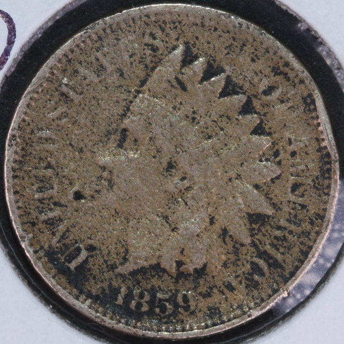 1859 Indian Head Small Cent, Affordable Collectible Coin, Store #CT0710