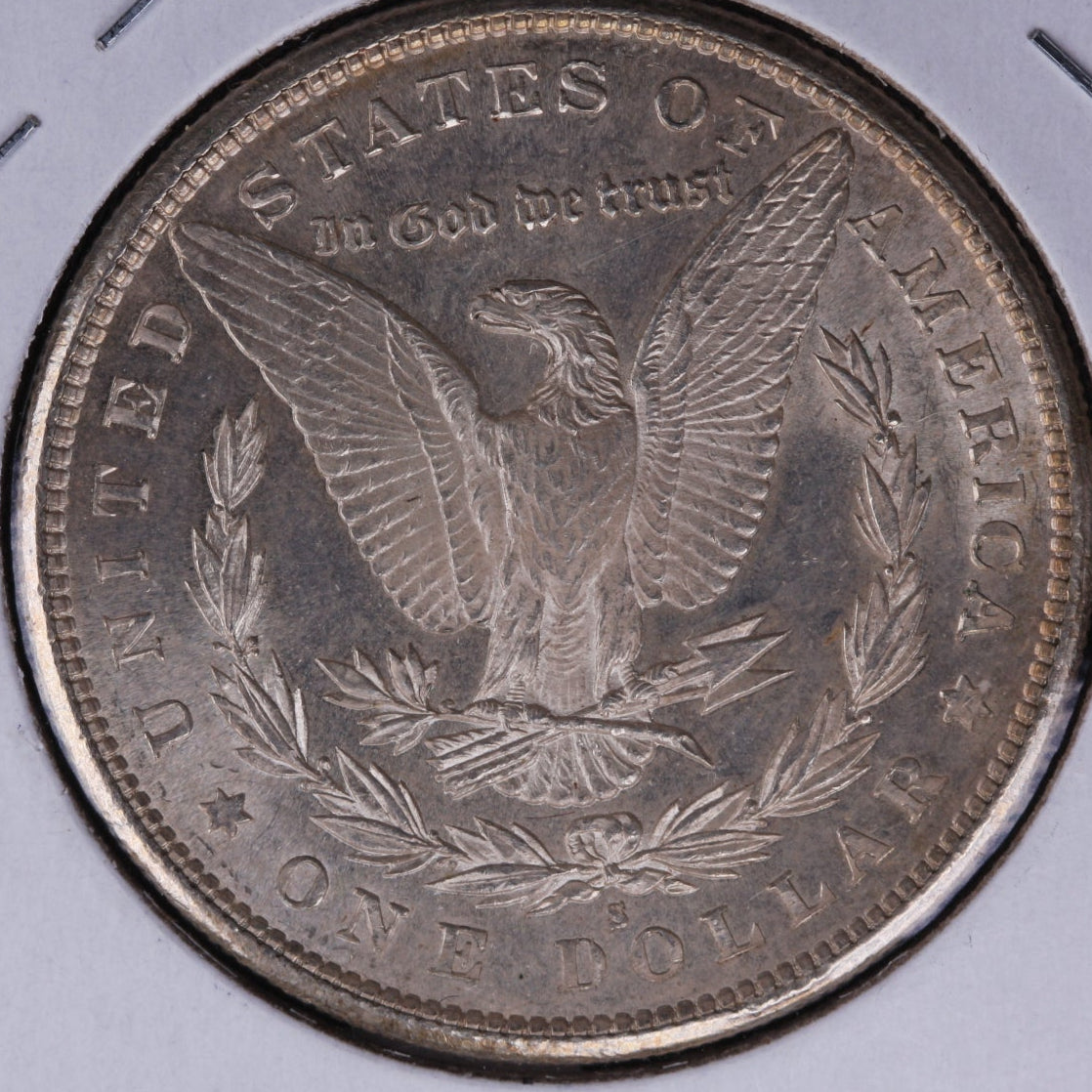 1881-S Morgan Silver Dollar, Mint State Uncirculated Coin, Store #DR0190