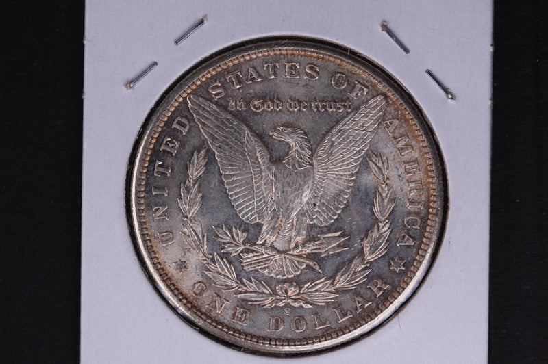 1881-S Morgan Silver Dollar, Un-Circulated condition, Toned.  Store