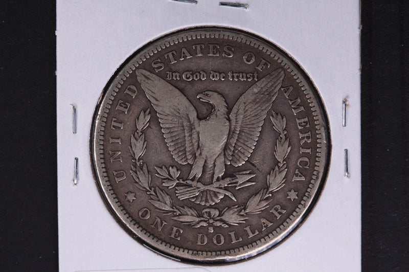 1881-S Morgan Silver Dollar, Circulated, fine condition, Store