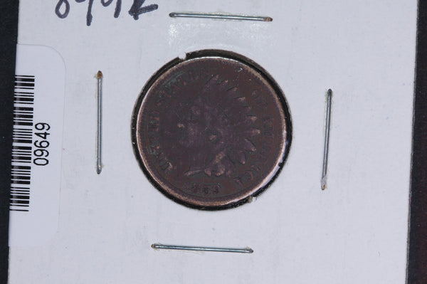 1859 Indian Head Small Cent.  Affordable Collectible Coin. Store # 09649