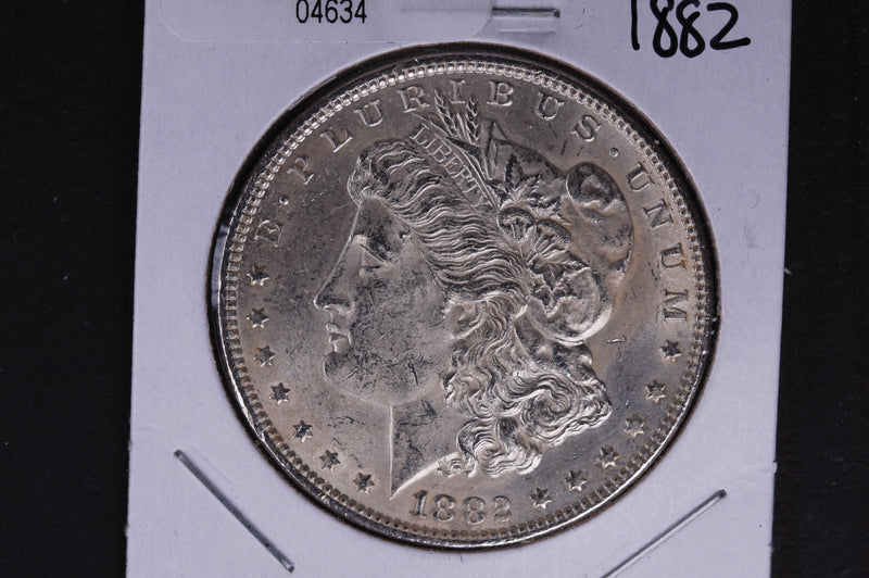 1882 Morgan Silver Dollar, About Un-Circulated condition.  Coin Store