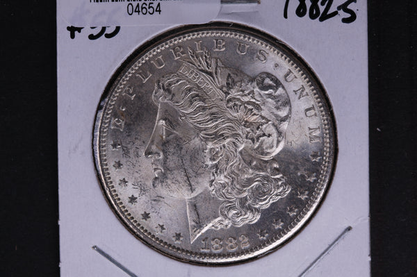 1882-S Morgan Silver Dollar, Un-Circulated condition.  Coin Store #04654