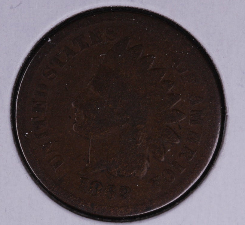 1869 Indian Head Small Cent. Affordable Collectible Coin. Store # 09715