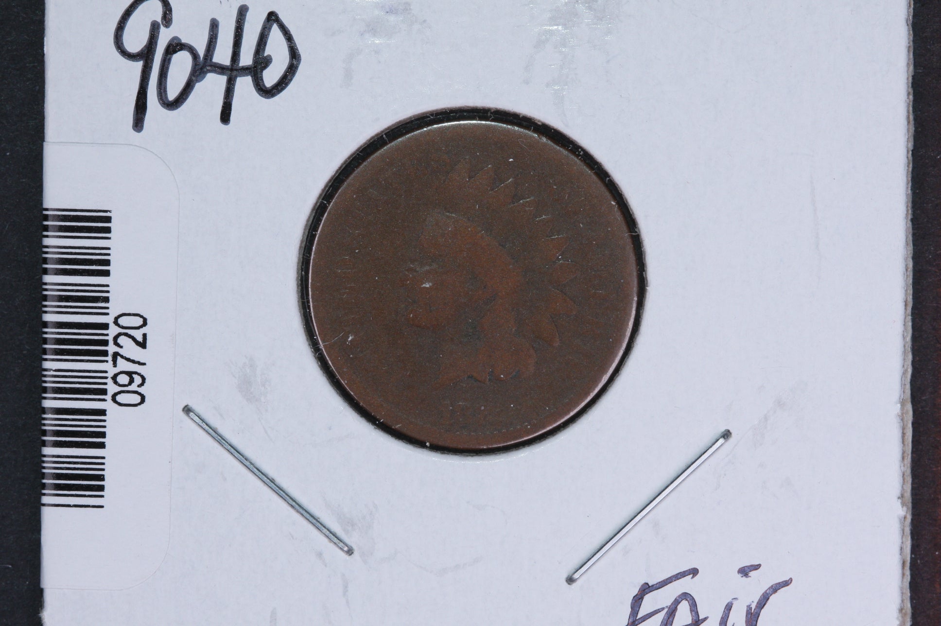 1873 Indian Head Small Cent. Affordable Collectible Coin. Store # 09720
