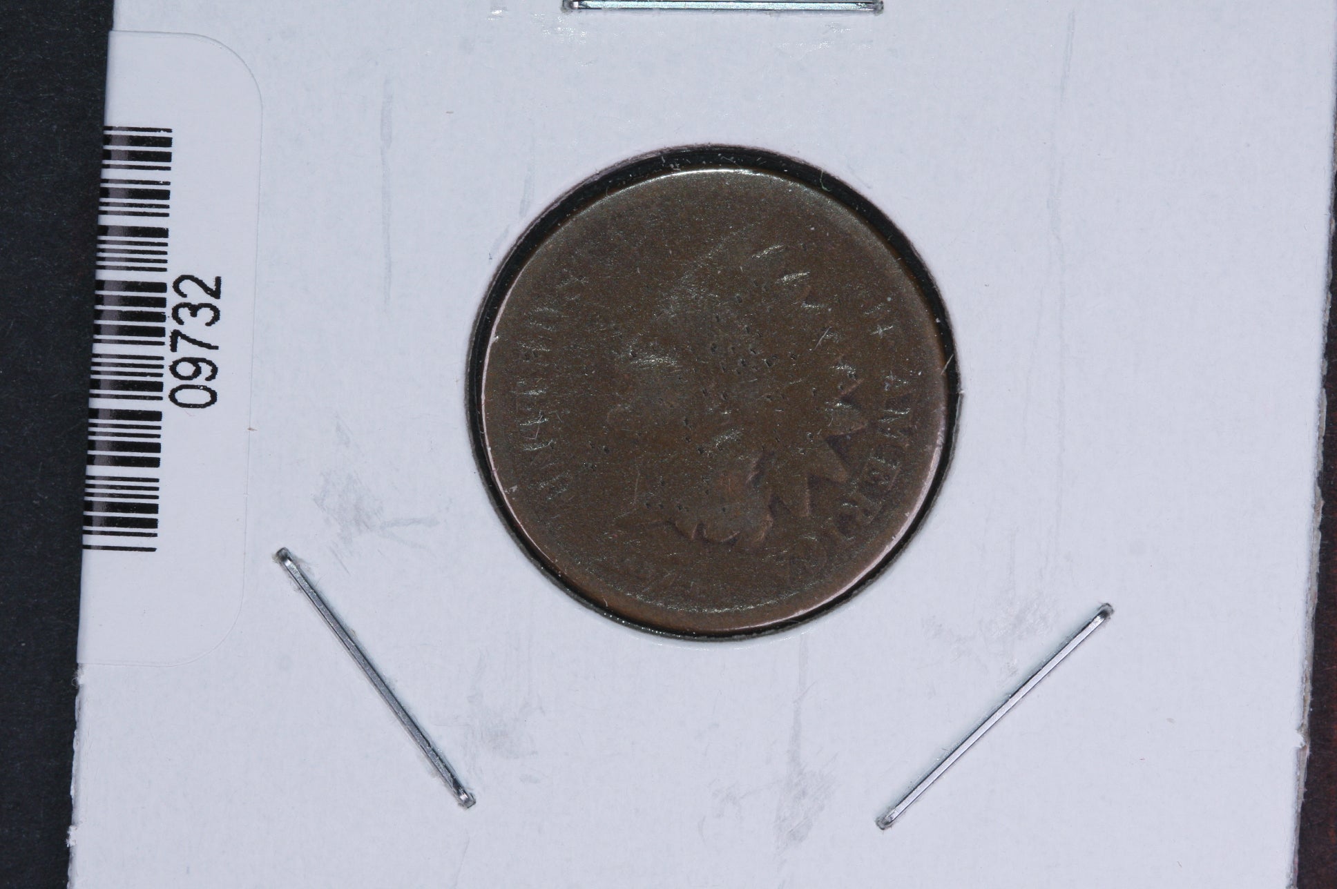 1874 Indian Head Small Cent. Affordable Collectible Coin. Store # 09732